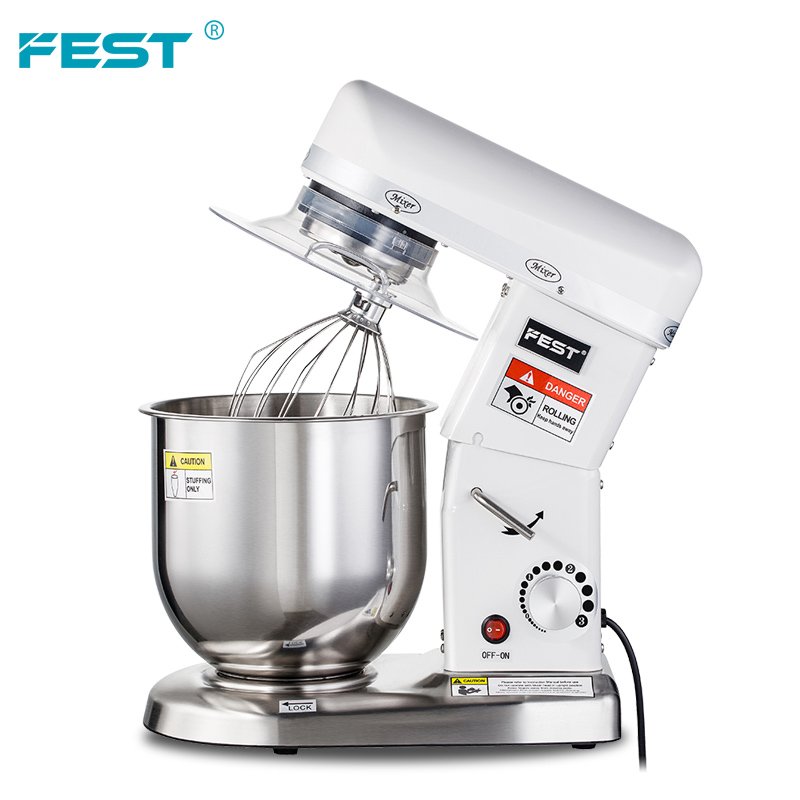 5-Speed 220V 500W Electric Hand Mixer Dough Blender w/ Beaters,Dough  Hooks,Whisk