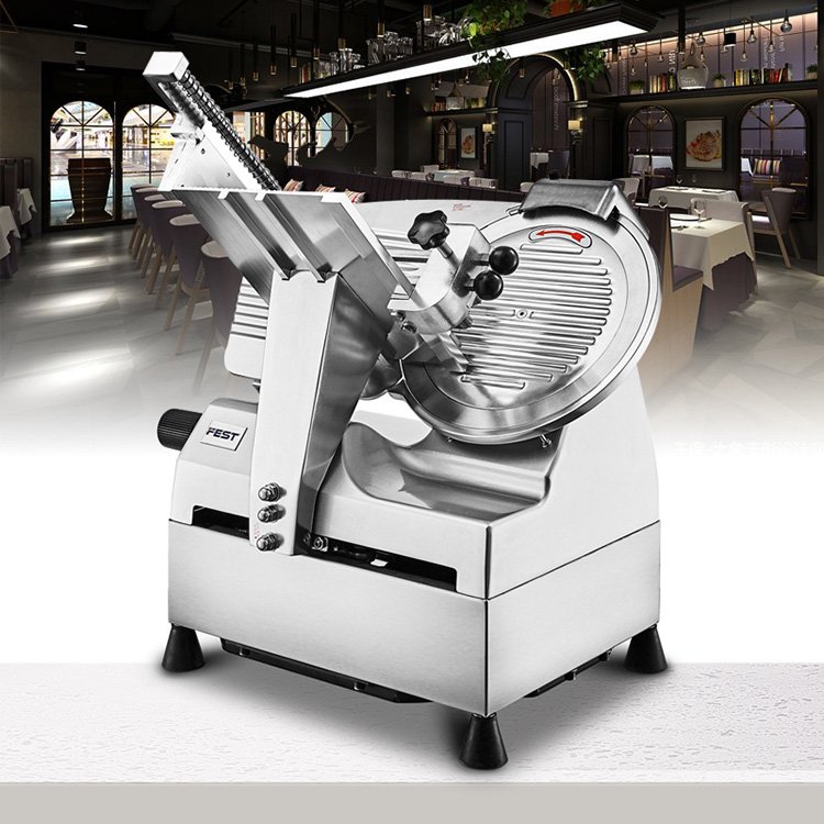 Automatic Commercial Deli Slicer Machine Small Meat Slicer Meat Cutter  Machine