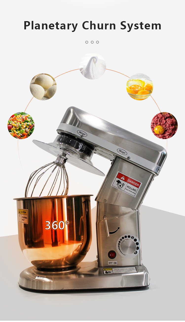 cheap mixer dough , industrial cake mixer machine 10 litre , 10l dough mixer  -